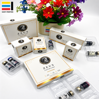 Boîte en carton rigide personnalisée avec insert en blister, boîte d'emballage avec logo personnalisé pour petits contenants