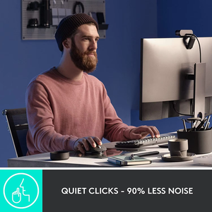 Ratón Inalámbrico Bluetooth Logitech MX Master 3S, Ratón Ergonómico Silencioso de Alta Gama para Oficina, Color Grafito con Receptor Inalámbrico - Product Image 6