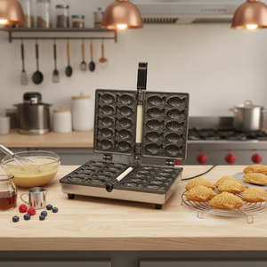 เครื่องทำขนมรูปปลาขนาดเล็ก New CookTech ควบคุมด้วยระบบสัมผัส ดิจิตอล สมาร์ทคอนโทรล พกพาสะดวก น้ำหนักเบา ทำจากสแตนเลส - Product Image 3