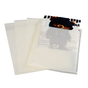 Transparente, mattierte, selbstklebende, umweltfreundliche, abbaubare Verpackungsbeutel aus Pergamin-Wachspapier für den Kleidungseinzelhandel - Product Image 5