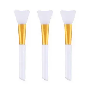 Face Mask Brush Beauty Tool Soft Silicone Facial Mud Mask Applicator Brush Hairless Body Lotion And Body Butter Applicator