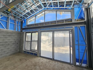 AS2047 Fenêtres fixes modernes à triple verre approuvées Cadre en aluminium insonorisé Auvent <span class=keywords><strong>d</strong></span>'<span class=keywords><strong>angle</strong></span> extérieur Lucarne de toit pour fenêtres - Product Image 3
