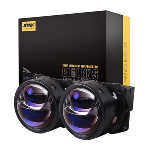 ไฟหน้าโปรเจคเตอร์ Bi LED Super Bright A11MAX ขนาด 3 นิ้ว 73w ชุดเลนส์อัพเกรดอะไหล่รถยนต์ - Product Image 1