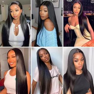 Wholesale Bone Straight Raw Remy Brazilian Virgin Human Hair <b>Lace</b> Frontal <b>Wig</b> Hd Swiss <b>Lace</b> <b>Front</b> <b>Wigs</b> for Black Women - Product Image 6