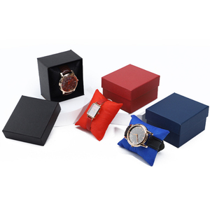 Nhà Sản Xuất Giá Thấp Đen Đỏ Biểu Tượng Tùy Chỉnh Màu Lật Top Đặc Biệt Giấy Cao Cấp Thương Hiệu Hộp Giấy Đồng Hồ Bao Bì Hiển Thị Hộp - Product Image 4