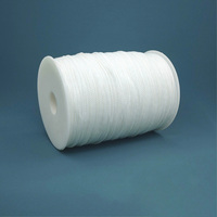 Coloré 1mm 1.5mm 2mm 3mm enduit macramé cordon imperméable Polyester bricolage glands noeud chinois maison Textile sacs vêtements collier