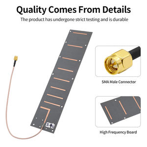 Antena PCB de alta ganancia GPS 1,5G 2,4G 5,8G Antena PCBA direccional para pistola portátil Anti Drone - Product Image 4