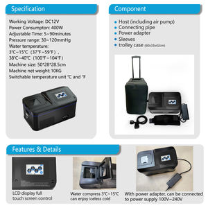 جهاز ضغط بدون ثلج جديد لعام <span class=keywords><strong>2026</strong></span>، جهاز علاج بالحرارة والبرودة لإصلاح الإصابات الحادة واستعادة العضلات - Product Image 5