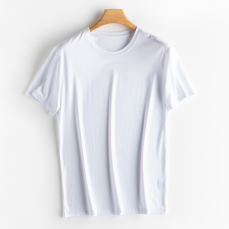 Cuello redondo blanco