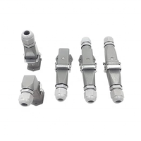 Conector de alta resistencia Harting serie HA, reemplaza los insertos macho y hembra de 10 pines, tipo DIN 3P _ pins