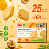 Barre protéinée au mangue, directement de l'usine, petit-déjeuner, collation, alimentation saine, vente en gros, boîte de 150g