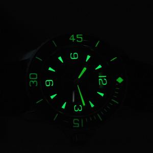 Groothandel Horloge Aangepast logo Kleine bestelling Saffierglas Mechanisch polshorloge Heren Nh35 Automatisch Lichtgevende horloges Heren - Product Image 5