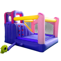 Castillo Inflable Pequeño en Oferta, Área de Juegos Interior, Tobogán Inflable, Combinado para Fiestas Infantiles, Jardín de Infancia, Inflable para Exteriores