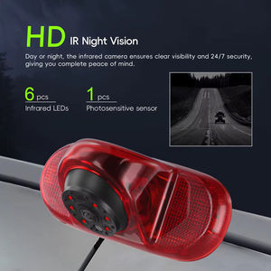Caméra de recul de vision nocturne pour Renault <span class=keywords><strong>Trafic</strong></span>/Vivaro, modèle Podofo 2001-2014, avec feu stop supérieur - Product Image 3