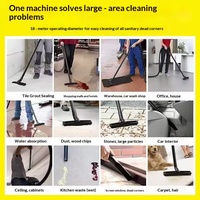 Nettoyeur Vapeur Commercial Robuste Haute Puissance Sans Sac Humide et Sec pour Usage Domestique et Lavage de Voitures