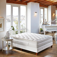 Matelas hybride en gel à mémoire de forme Queen Size et ressorts ensachés Mousse de lit confortable avec un excellent soutien