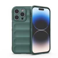 Mode pleine lentille couverture anti-dérapant coque de téléphone pour iphone 14 Pro TPU caoutchouc coût couverture de téléphone pour Xiaomi 14