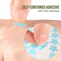 Patchs autocollants anti-acné 40 étoiles les plus vendus pour couvrir les boutons et les marques d'acné sur le visage, portables pour le voyage