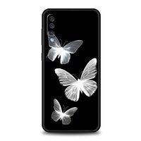 Coque de téléphone à lèvres noires de style gothique pour Samsung A54 A52 A24 A14 A50 A70 A40 A20S A20E A06 A12 A22 A34 A42 A32 5G A04s A16 Couverture