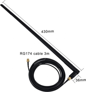Ubiquity 700-3800MHz Whip Router <span class=keywords><strong>Antena</strong></span> dipolo vertical TP-Link Router inalámbrico WiFi <span class=keywords><strong>5G</strong></span> Antenas de comunicación de alto rendimiento - Product Image 3