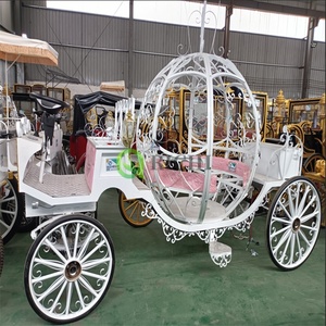 Calèche royale historique pour le tourisme Calèche électrique Mariage Facile à utiliser Chariot à chevaux - Product Image 2
