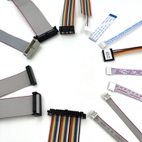 Câble plat flexible FFC/FPC LVDS personnalisé, 40 broches sur le même côté, pas de 0,5 mm, longueur 400 mm