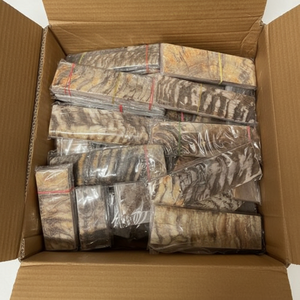 Ram Horn Placas de bajo precio Mango de cuchillo Diseño elegante Escamas pulidas Placa Estilo animal Ecológico Alta calidad - Product Image 1