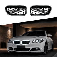 Calandre LED à éclairage de jante au design dynamique pour BMW F10 Série 5 Look Facelift, en plastique ABS, pièces de rechange en gros