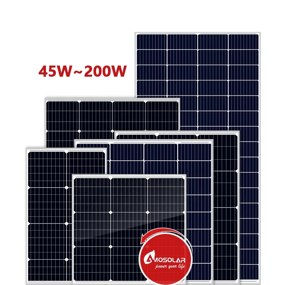 Amosolare Mini pannelli solari 10w 50w 100w 200w facile installazione pannello solare