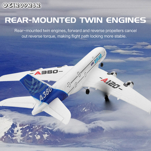 Jouet d'avion télécommandé à grande vitesse en mousse volante d'extérieur - Product Image 3