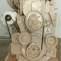 Moteur diesel 4 temps authentique KTA19 QSK19 C600 C700, assemblage moteur 490 CV Euro 3, démarrage électrique, refroidissement par eau, 70 cm³
