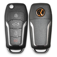 XNFO01EN 4-Button Smart Key for Cars Supporting VVDI Tools Xhorse Fob Programmer Keyless Entry-Mobile Locksmith Replacement