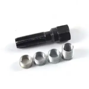 5 Miếng Đánh Lửa Chủ Đề Công Cụ Thiết Lập 14Mm Spark Plug Rethread Kit Reamer Xi Lanh Chủ Đề Công Cụ Sửa Chữa & Chủ Đề Chèn Spark Plug