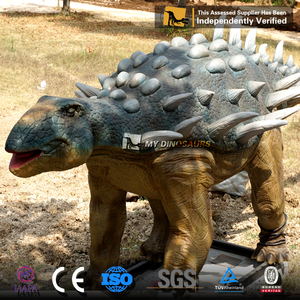 Mi Dino-dinosaurio juegos vida tamaño Animatronic dinosaurio anquilosaurio para venta - Product Image 2