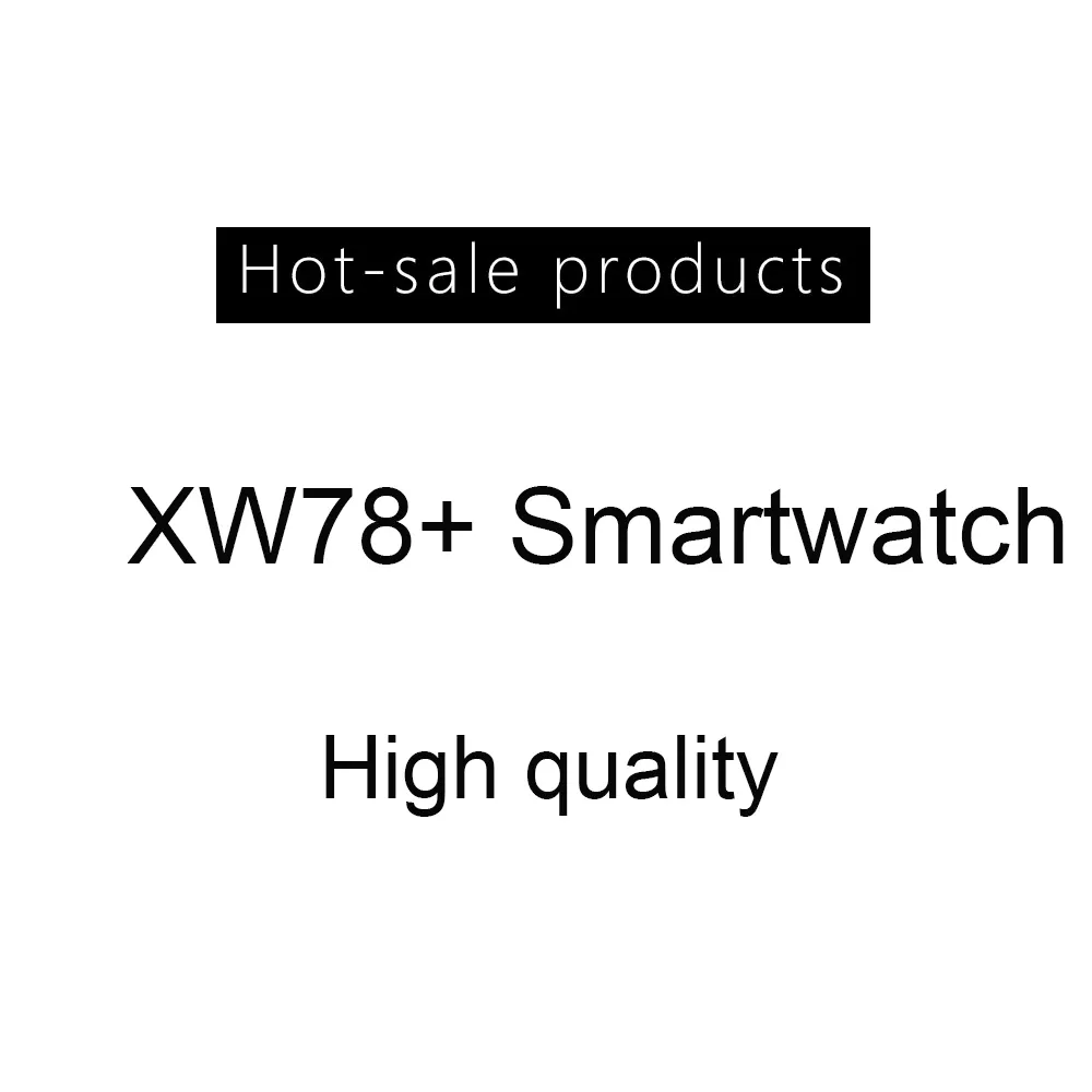 מוצרים חדשים xw78 + Smartwatch שיחת קצב לב reloj inteligente מוסיקה 2022 סדרת 7 חכם שעון XW78 +