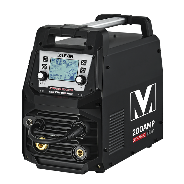 LEVIN OEM ODM New 4-in-1 IGBT MMA TIG MAG MIG Welder with 0.8mm Wire for Gasless Welding Stainless Steel 200A