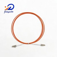 Premium OM1 OM2 1 Fiber Optical Jumper Selectable LC SC ST FC Orange Cable 62.5/125 50/125um Multimode Patch Lead