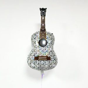 Palloncini Personalizzati CYmylar a Forma di Chitarra, Palloncini in Foil per Concerti, Feste e Celebrazioni - Product Image 3
