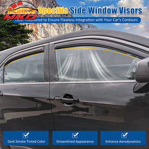 Deflectores de Ventana para Chevrolet Equinox 10-17, Visores de Ventana, Protectores de Lluvia, Tipo In-Channel - Product Image 3