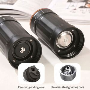 Portable <b>Mini</b> Coffee Mill Manual Coffee <b>Grinder</b> with 40 Adjustable Settings - Product Image 2