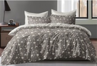 Parure de lit de luxe, taille extra large, douce, respirante, résistante aux plis, housse de couette double face en duvet, adaptée à toutes les saisons