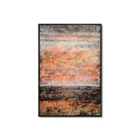 Peinture à l'huile abstraite personnalisée en gros sur toile, impression nature morte, imperméable et écologique pour la décoration murale de salon et d'hôtels