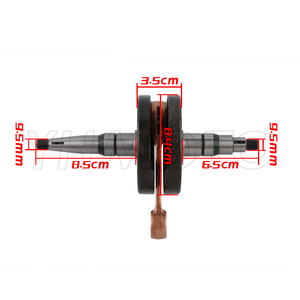เพลาข้อเหวี่ยงสมรรถนะสูงขนาด 44 มม. สำหรับ Simson S51 S53 SR50 KR51/2 สำหรับ Ost DDR Tuning 50cc-61cc - Product Image 6