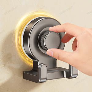 Blue Vine Suction Cup Double Head Hooks 2 Hooks Strong Adhesive No Drill For Home Bathroom Kitchen Door Use - Product Image 4