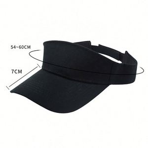 Visera Ajustable con Logotipo Personalizado, Gorra Deportiva para Exteriores con Banda Absorbente para Torneos de Golf - Product Image 2