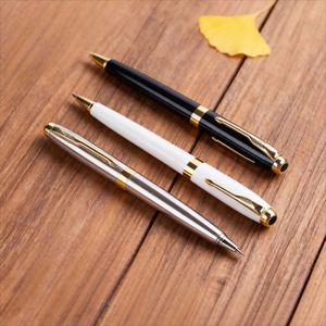 High Quality Luxury Metal Ballpoint <b>Pen</b> with logo Business Signature Metal <b>Pen</b> Black Customizable for Gift Giving and Office Use - Product Image 2
