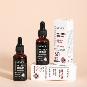 Suero de Retinol Moika 30ml AHA 30% BHA 2% Esencia Antienvejecimiento para el Cuidado de la Piel - Product Image 1