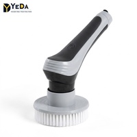 Brosse à vaisselle électrique écologique avec étanchéité IPX7 et rotation à 300 tr/min pour le nettoyage des fenêtres, raclette à sol en plastique