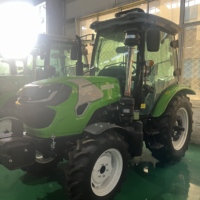Nuevo Tractor con Motor Diésel de Alta Potencia, Cabina con Aire Acondicionado, Arranque Eléctrico, Transmisión por Engranajes, Caja de Cambios de Alta Eficiencia para