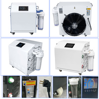 Mega pemanas pendingin 1/2 Filter HP 1000L, pendingin air mandi es untuk pemulihan atlet 1/2HP/0,5hp/0,5 HP pompa kompresor Wifi